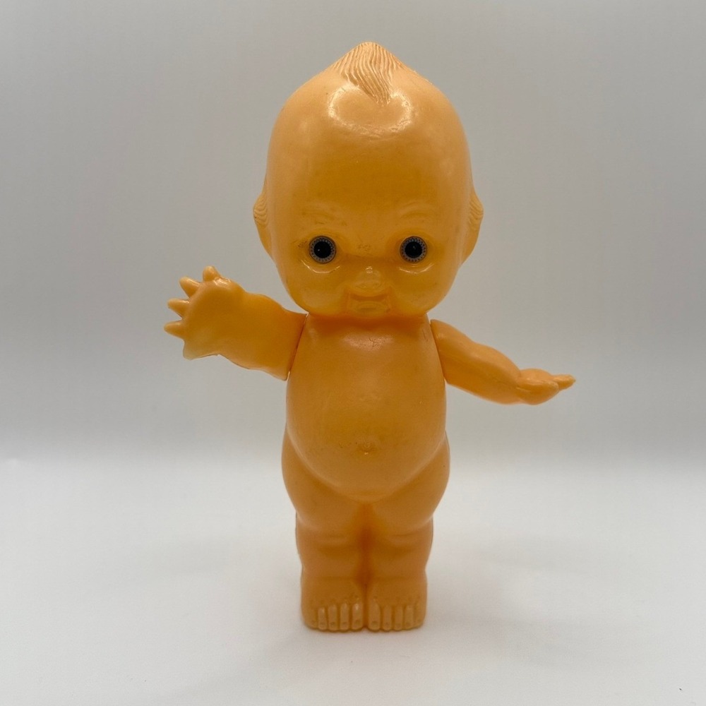 Vintage Play-Doh D202 Kewpie Baby Doll 8 Inch Plastic Figure Made in Hong Kong
